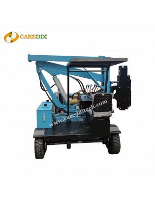WS-03 Useful Small Piling Equipment Customized Vibrate Hammer Hydraulic Pile Driver