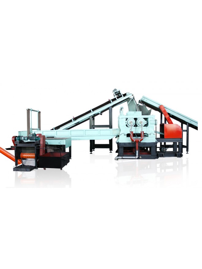 XKP-Series Double-roller-styled Rubber Crusher With Adjustable Velocity Ratio