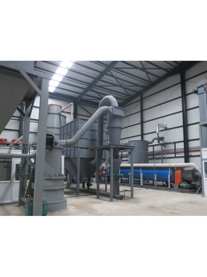 Automatic Complete Set Production Line Of Pyrolysis Carbon Black From Waste Tires